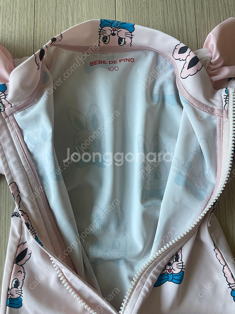 베베드피노 로즈라팡 수영복+모자--4