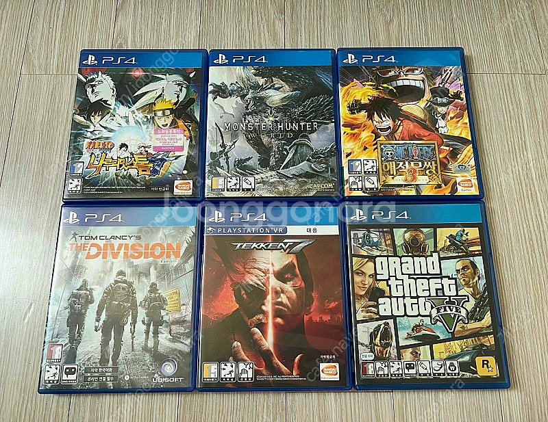 PS4 여러종류 게임 타이틀 CD 팝니다--0
