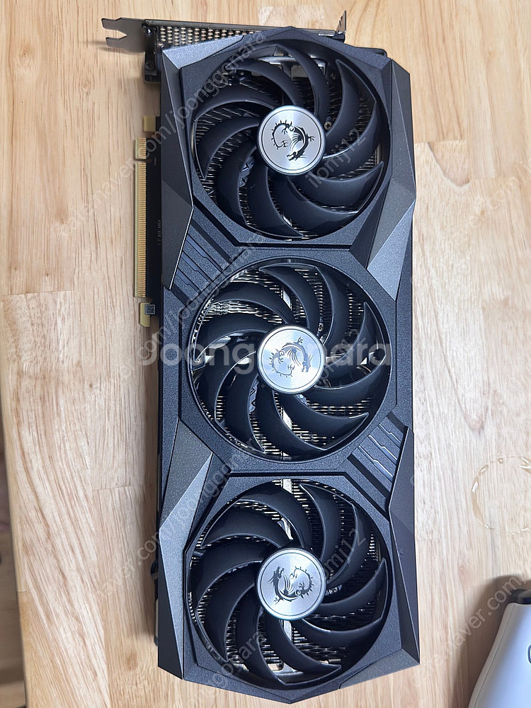 msi gaming trio 3080 그래픽 카드--2