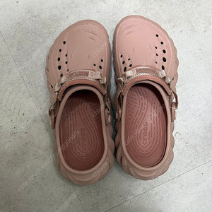 크록스 에코 클로그 핑크 클레이 240