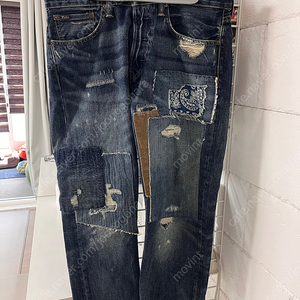 폴로 랄프로렌 패치워크 데님 32사이즈