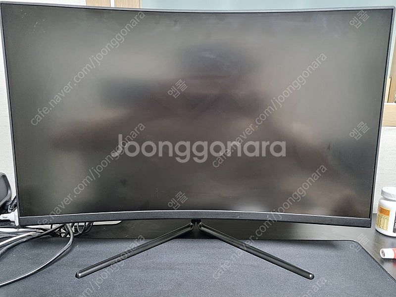 한성 27인치 무결점 240hz 커브드 모니터 판매합니...--0