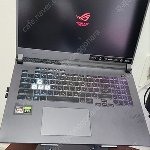 [게이밍 노트북]ASUS ROG STRIX G17 G713RM-LL121 (17.3인치,주사율240hz,응답속도3ms,라이젠7,램24GB,해상도: WQHD (2560 x 1440)