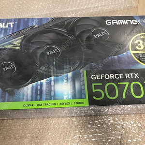 미개봉) PALIT RTX 5070Ti GAMINGPRO D7 16GB 팝니다