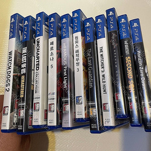 ps4 게임cd 일괄판매합니다