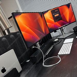 맥북프로 14 m4 pro 기본형 + dell u2725qe 4k 120hz + dell p2725qe 4k 100hz 일괄판매