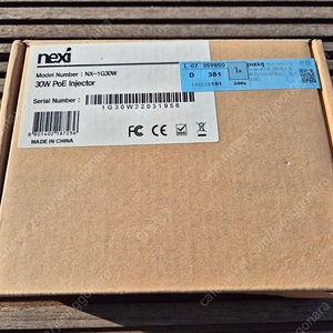 넥시 NEXI 1G30W-POE 인젝터 판매합니다.