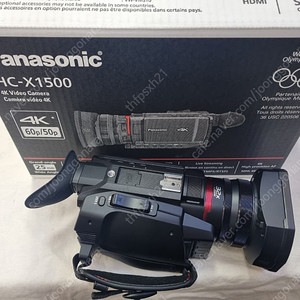 파나소닉 hc-x1500 4k 캠코더 판매합니다