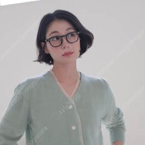 시엔느 오간자 알파카 가디건