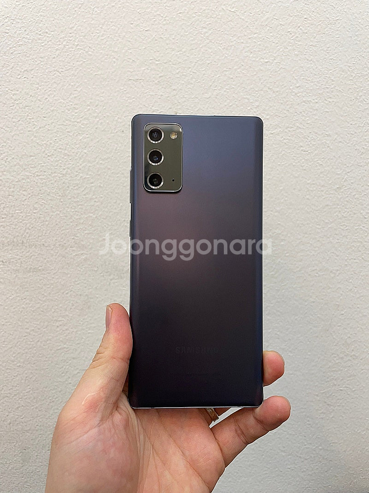 갤럭시노트20 그레이 256GB 무잔상 상태좋은 중고2...--1