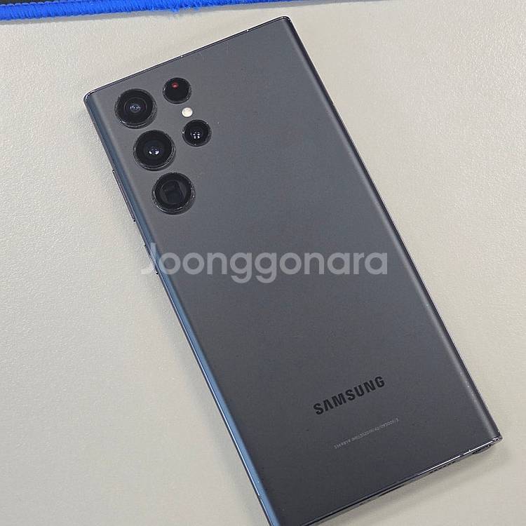 갤럭시 S22울트라 블랙 256기가 터치정상 파손없는 ...--1