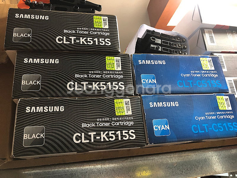 삼성정품토너 CLT515s 검점,파랑 팝니다--0