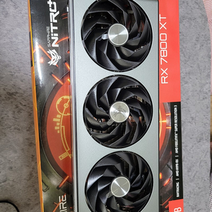 사파이어 라데온 7800xt 니트로 팝니다.