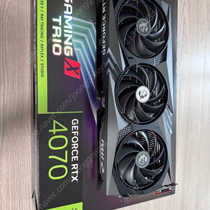 MSI 지포스 RTX 4070 게이밍 X 트리오