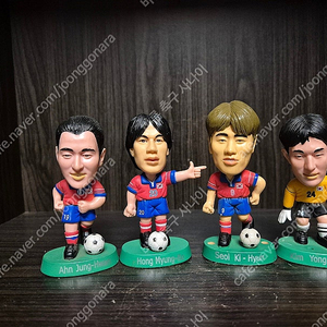 1998 프랑스월드컵 축구 선수복 피규어 프라모델 레트로 홍명보 설기현 김용대 1998년 프라모델 미니피규어