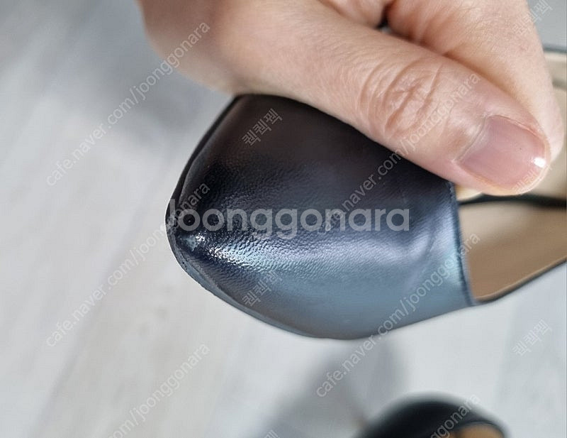 나인웨스트 6.5cm 기본 펌프스 하이힐 검정 (상태좋...--4