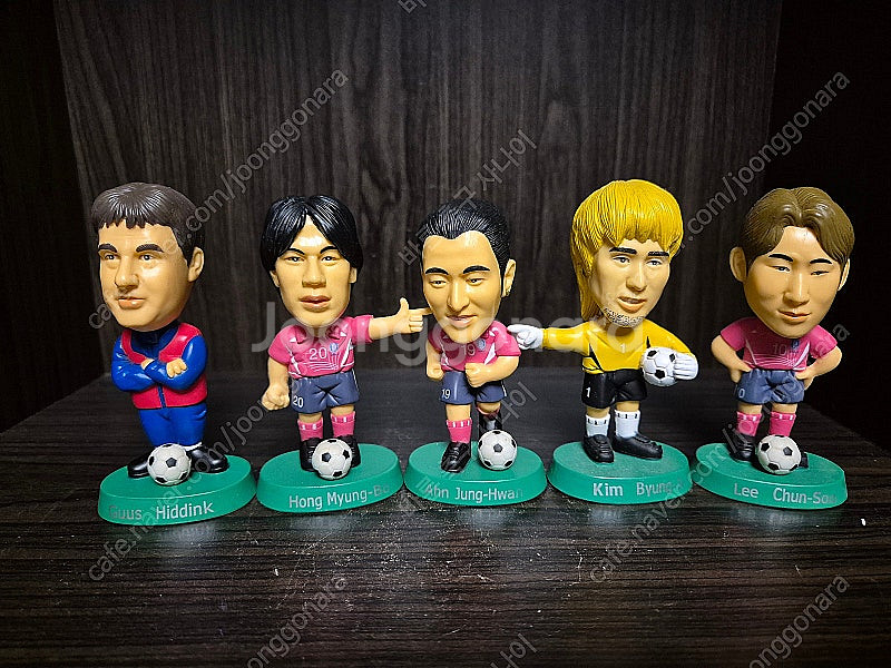 2002 한일월드컵 축구 4강 축구 피규어 프라모델 레...--0