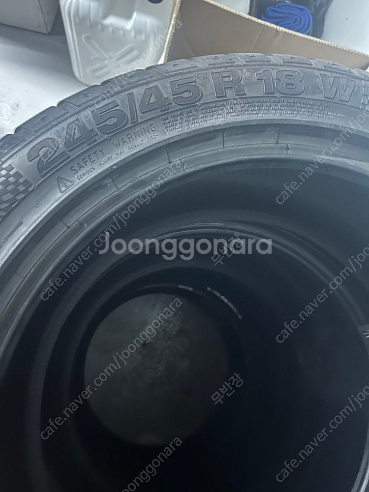 재규어 21년식 F타입 P300 18인치 순정휠 판매합...--5