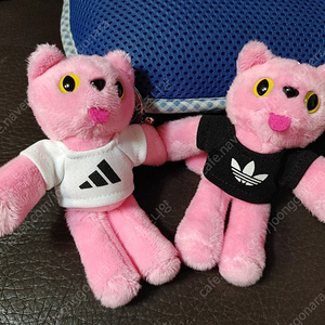콤포트 아디다스 삐용이 핑크 키링