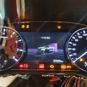 더뉴K9 2022 슈퍼비젼 계기판 94023J6010