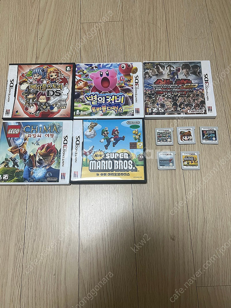 ds 메이플, 3ds 마리오, 별의커비, 철권 등 게임...--0