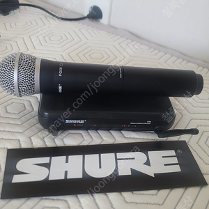 슈어 svx4/pg58 무선마이크