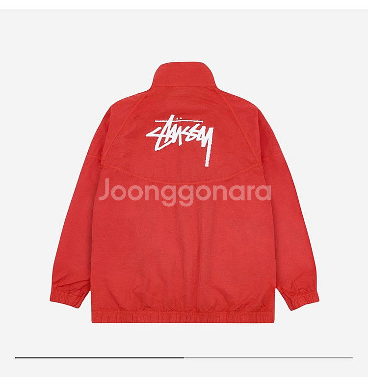 나이키 x 스투시 윈드러너 자켓 하바네로 레드 / 해외...--0