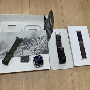 애플워치 울트라2 티타늄 49mm 배터리100 서울