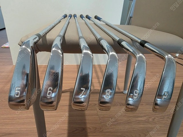 미즈노 JPX919 포지드 아이언 (5~9,P) 경량스틸R 팝니다--2