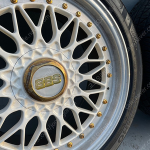 BBS super rs (japan) 17인치 휠 4홀 팝니다