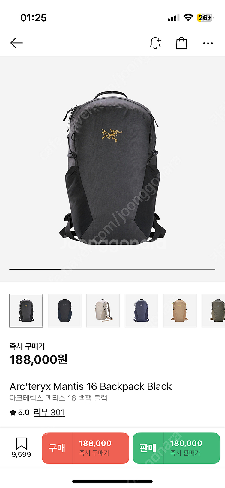 아크테릭스 맨티스 16--0