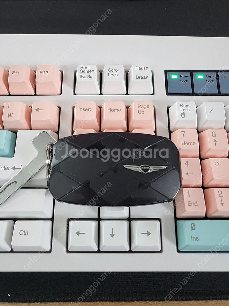 G90 스마트키 7버튼 블랙--2