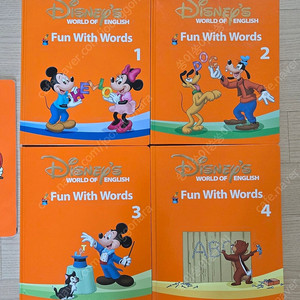 월팸 디즈니 g세트 fun with words 책/가이드북/cd 월드패밀리