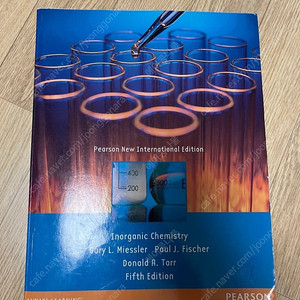 Inorganic chemistry (Pearson, 5th edition)