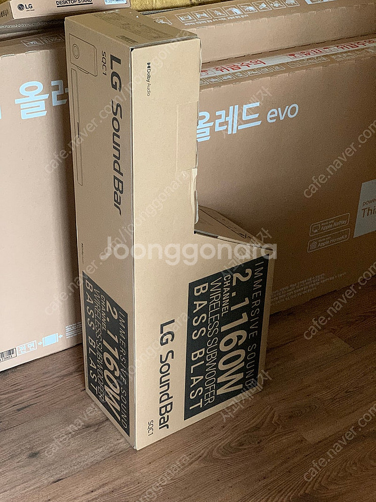 LG 사운드바 SQC1 미개봉--0