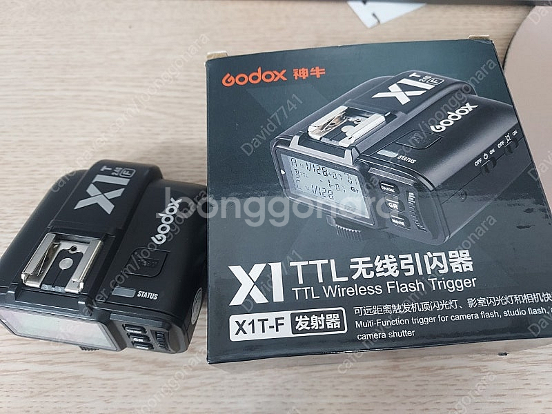 고독스 x1t-f 무선플래쉬 트리거 ㅡ 후지용 ㅡ 3만...--1