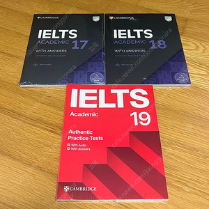 아이엘츠 캠브리지 아카데믹 IELTS Cambridge Academic 17 18 19