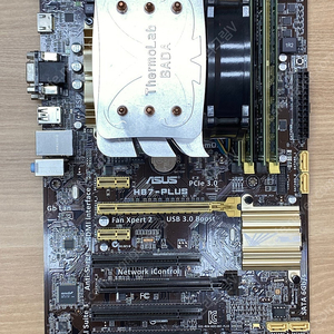 i5 4670K + ASUS H87-Plus + 16GB RAM + 써모랩 BADA 쿨러