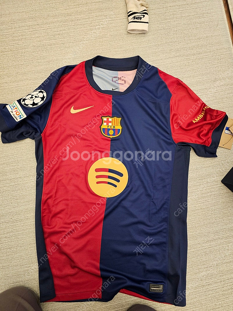 나이키 FC바르셀로나 유니폼 24/25 S사이즈--0