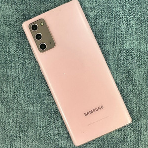 *LG U+* 갤럭시노트20 256G 핑크 파손X 상태좋은 단말기 15만원 판매해요