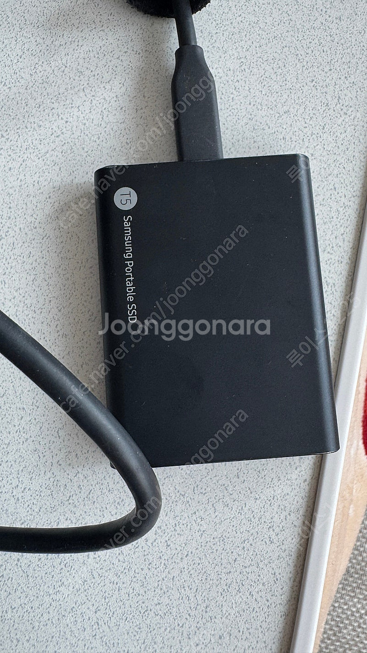 삼성 t5 포터블 ssd 1테라--0