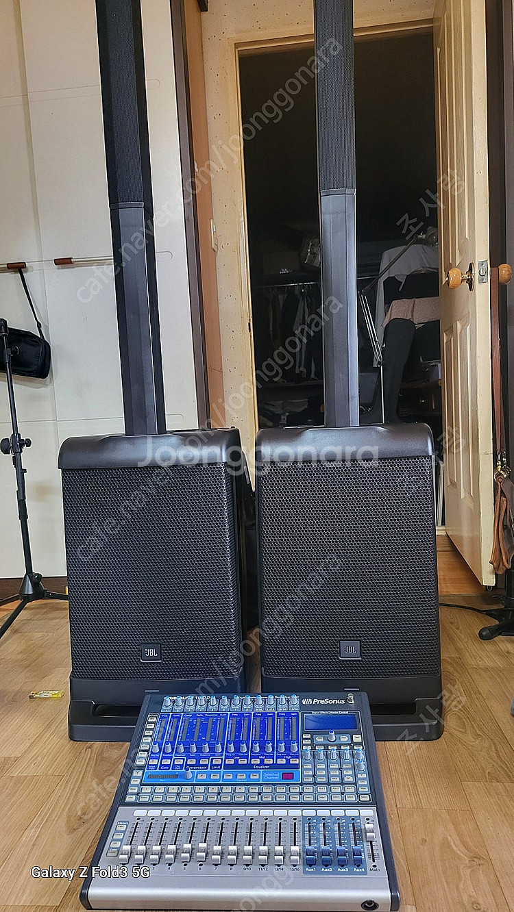 jbl eon one 컬럼어레이 2셋 1조 팝니다--3