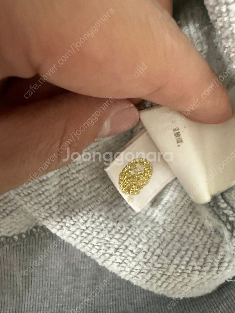 (L) Bape 베이프 샤크 후드 집업--5