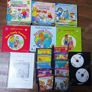 정품 베렌스타인베어즈 Berenstain Bears 60권세트 ,시디10장, 워크시트파일, 합본책 3권=22스토리