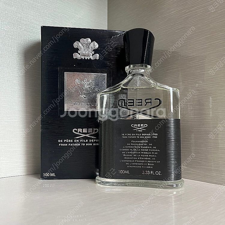 크리드 어벤투스 100ml 박스포함 정품--1