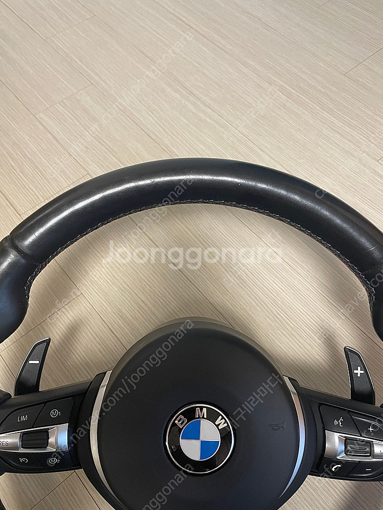 bmw m핸들 정품 열선--4