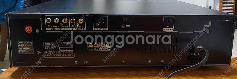 소니 레이저디스크 플레이어 MDP-500--3