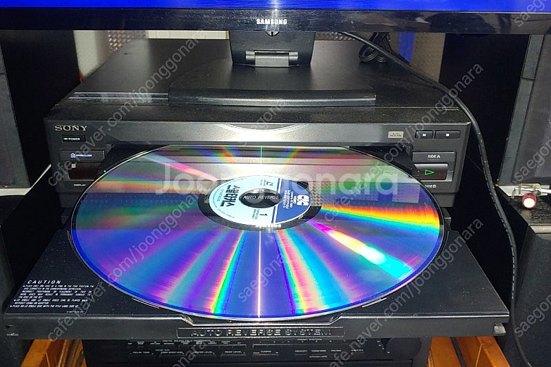 소니 레이저디스크 플레이어 MDP-500--4