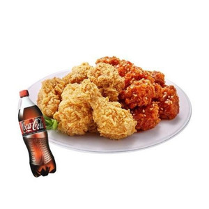 황금올리브 9종류 BBQ / ((교촌치킨)) 허니콤보, 레드콤보, 레허순살, 반반콤보 / ((BHC)) 맛초킹, 골드킹, 뿌링클, 후양반반 네네치킨 콰삭킹/ 고추바사삭 스노윙치킨