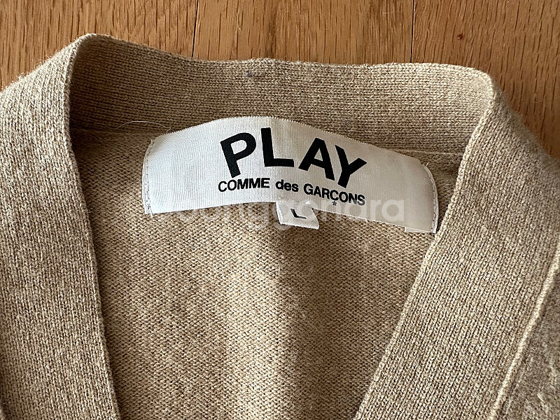 꼼데가르송 PLAY 가디건--1